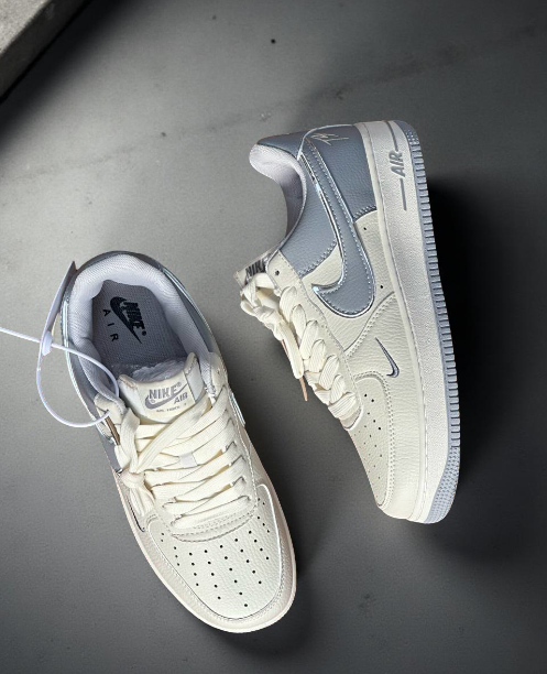 NIKE AIR FORCE 1 WHITE/GRAY