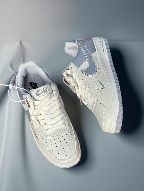 NIKE AIR FORCE 1 WHITE/GRAY